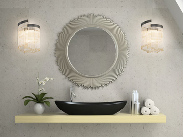 VENEZIA 4800 - Wall lamp with crystals by Patrizia Volpato - view 3